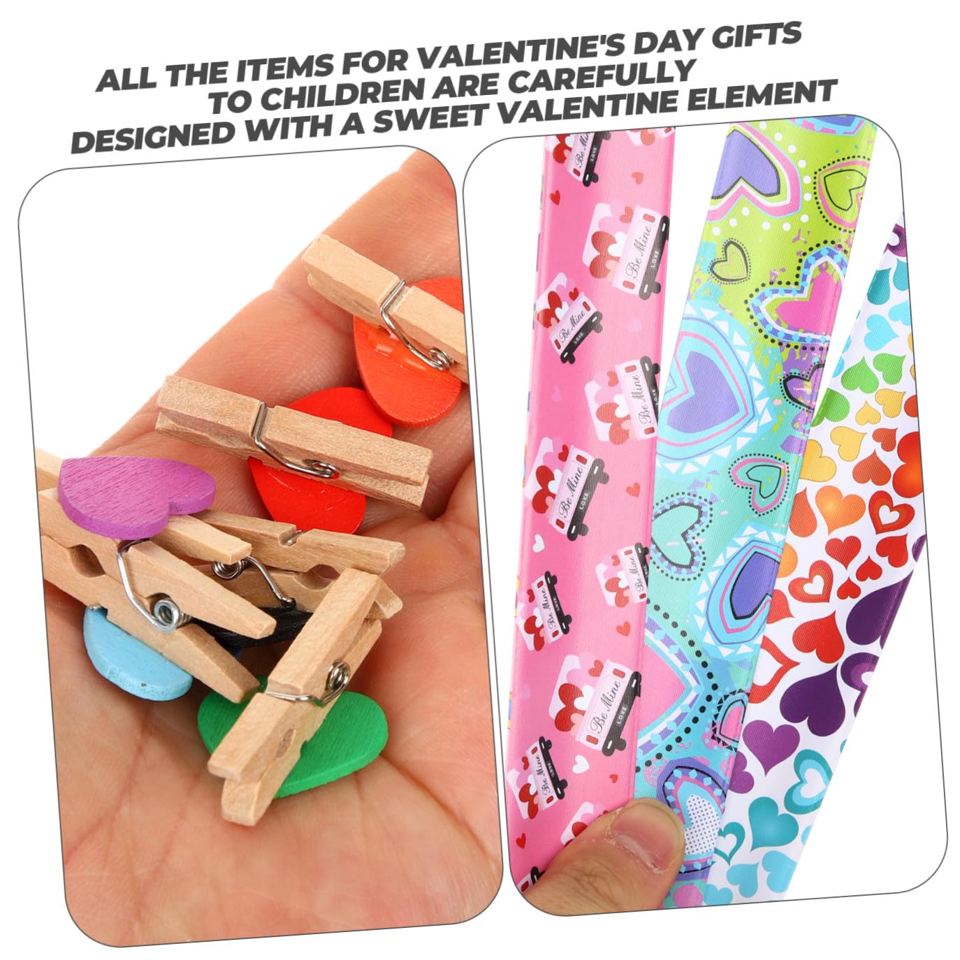 ibasenice 2 Sets Valentinstag Schreibwaren Set Für Kinder Klassenzimmer Schule Party Favors Spielzeug