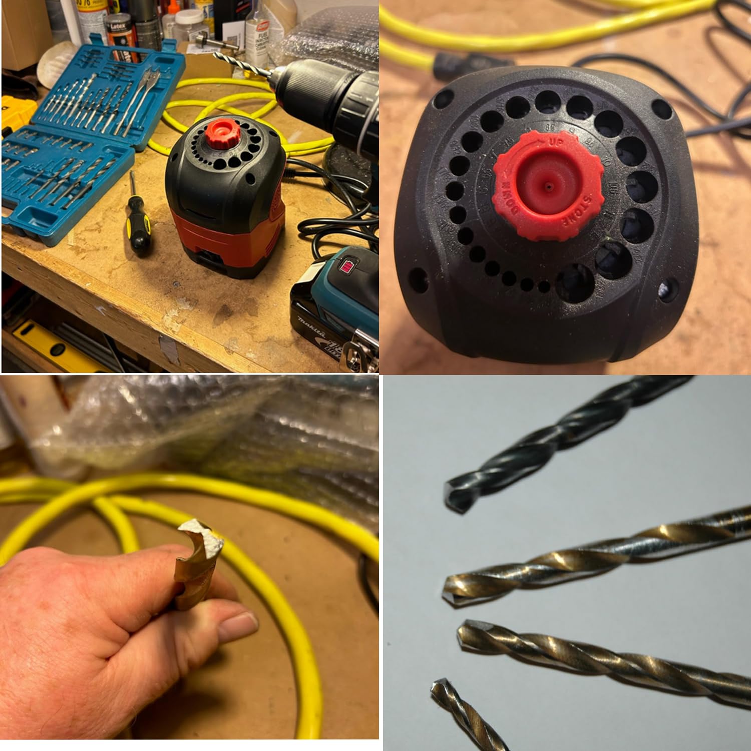 Lijadora eléctrica de 95 W para taladro de 3 mm a 12 mm, afilado de 118 °, taladro eléctrico