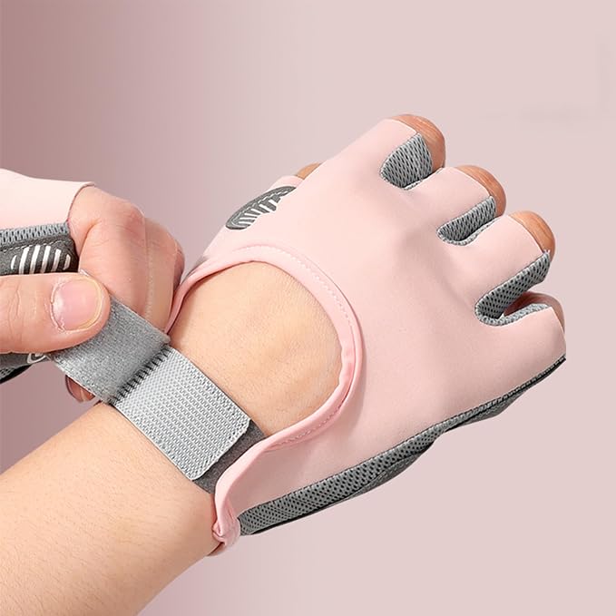 Guantes ciclismo sin dedos unisex antideslizantes medianos miniatura 8