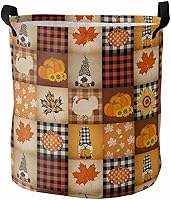 Vista 14 de Boho Western - Cesta de lavandería grande, bolsa plegable con asas de fácil transporte, canasta independiente plegable impermeable de 16.5 x 17