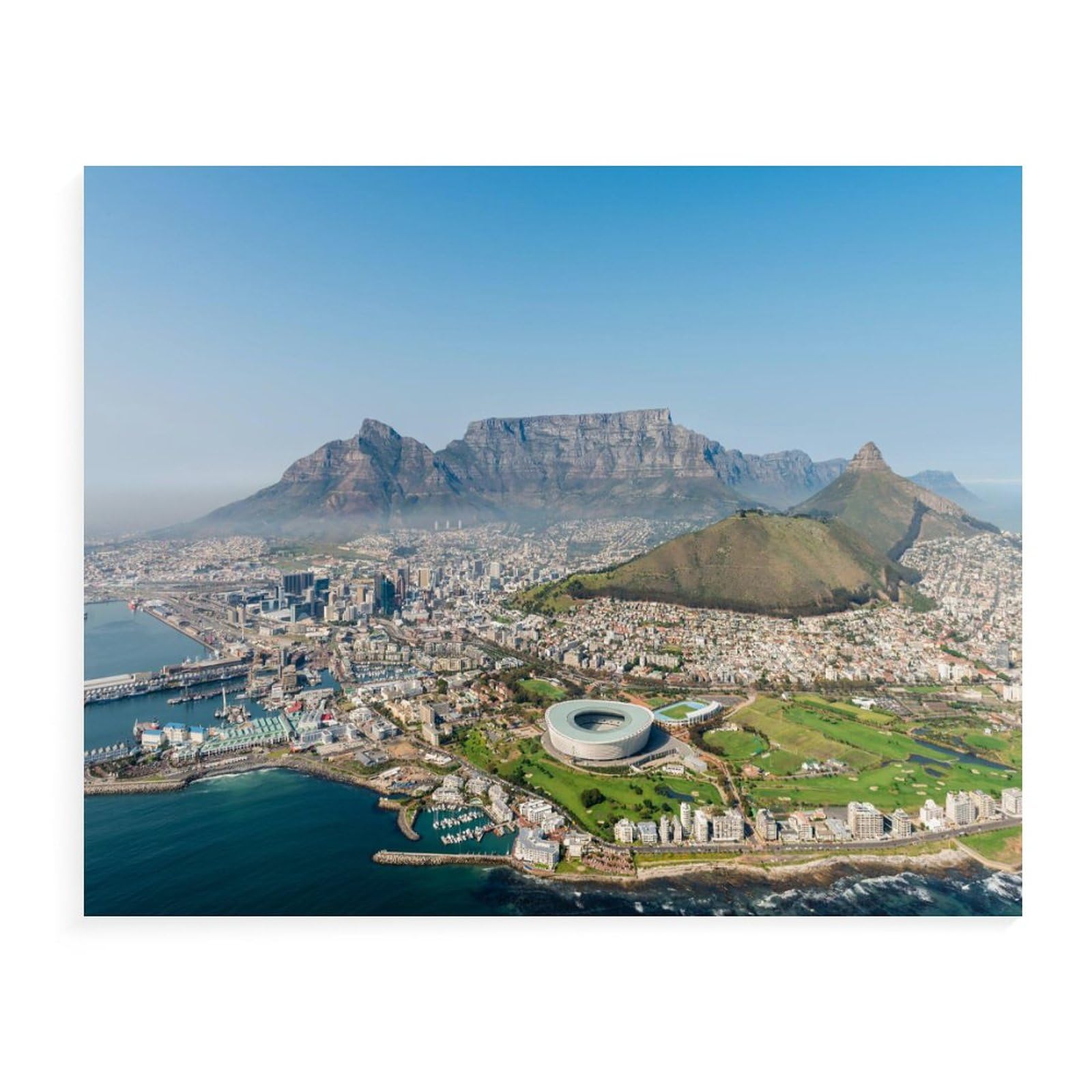 Jigsaw Puzzles for Adults 1000 Piece,Cape Town South Africa,cardboard puzzle， Difficult Puzzle for Adult Teenagers Leisure Fun Game Toy Suitable for Family Friends Decorative(38x26cm）-25