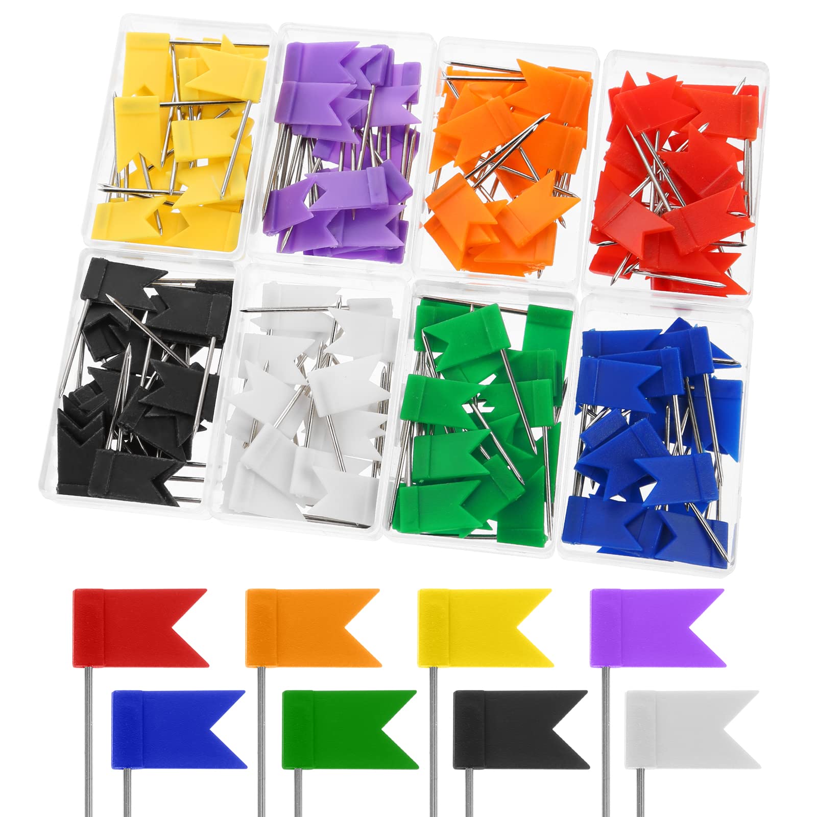 Buy 160 Pieces Push Pins Colored Push Pins Travel Tacks Marking Pins 8 buy-160-pieces-push-pins-colored-push-pins-travel-tacks-marking-pins-8