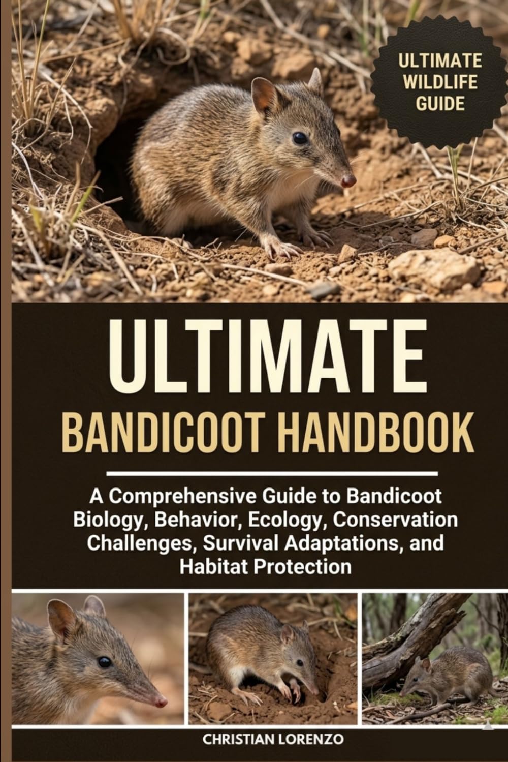 ULTIMATE BANDICOOT HANDBOOK: A Comprehensive Guide to Bandicoot Biology, Behavior, Ecology, Conservation Challenges, Survival Adaptations, and Habitat Protection