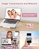 Digitalkamera 4K 64MP Fotokamera Fotoapparat Doppelkamera mit Autofokus Blitz 16X Zoom Anti-Shake 32-GB-Karte kompakte Vlogging Kamera für Kinder Jugendliche Erwachsene Anfänger Rosa