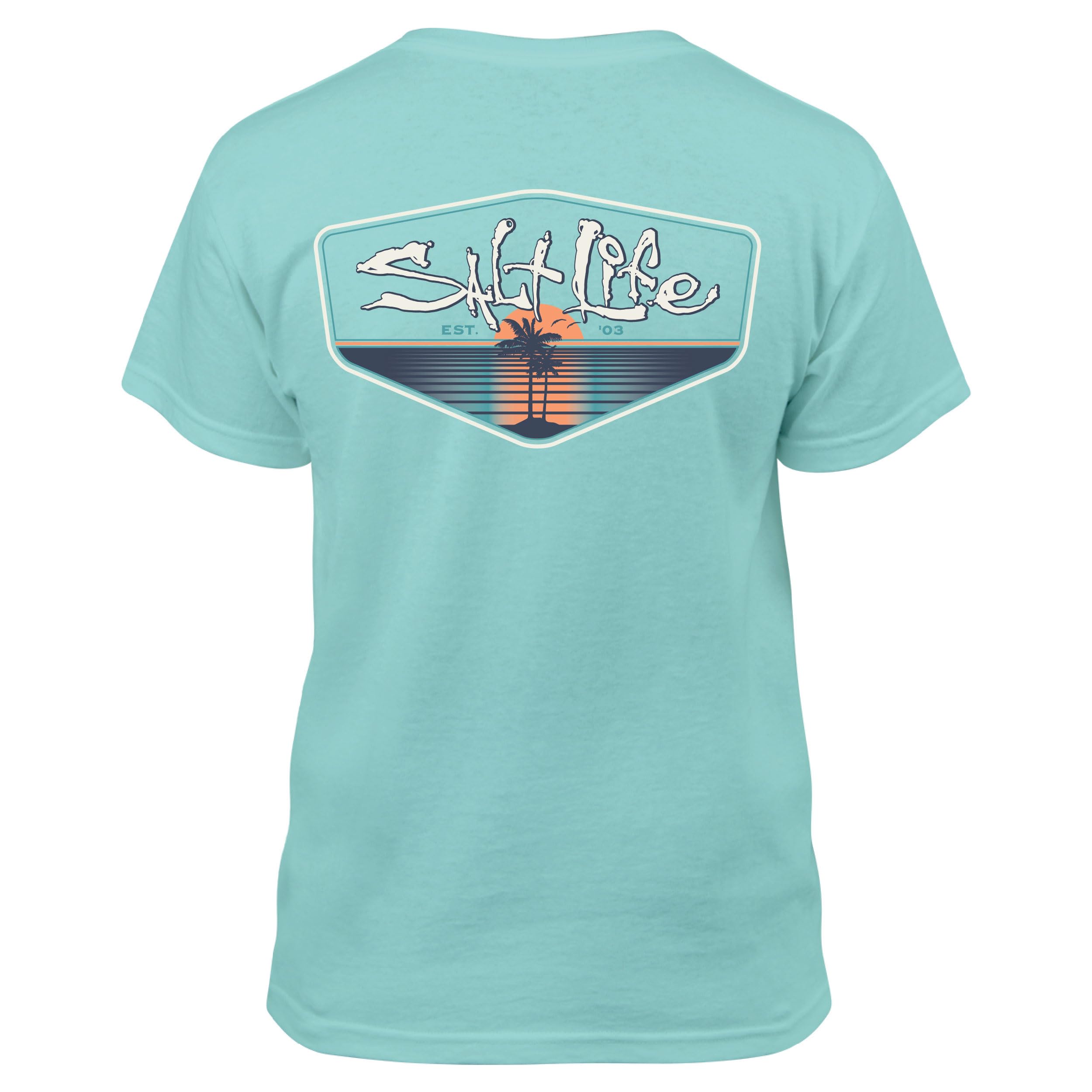 Salt Life Unisex-Child Private Island Youth Short Sleeve Tee