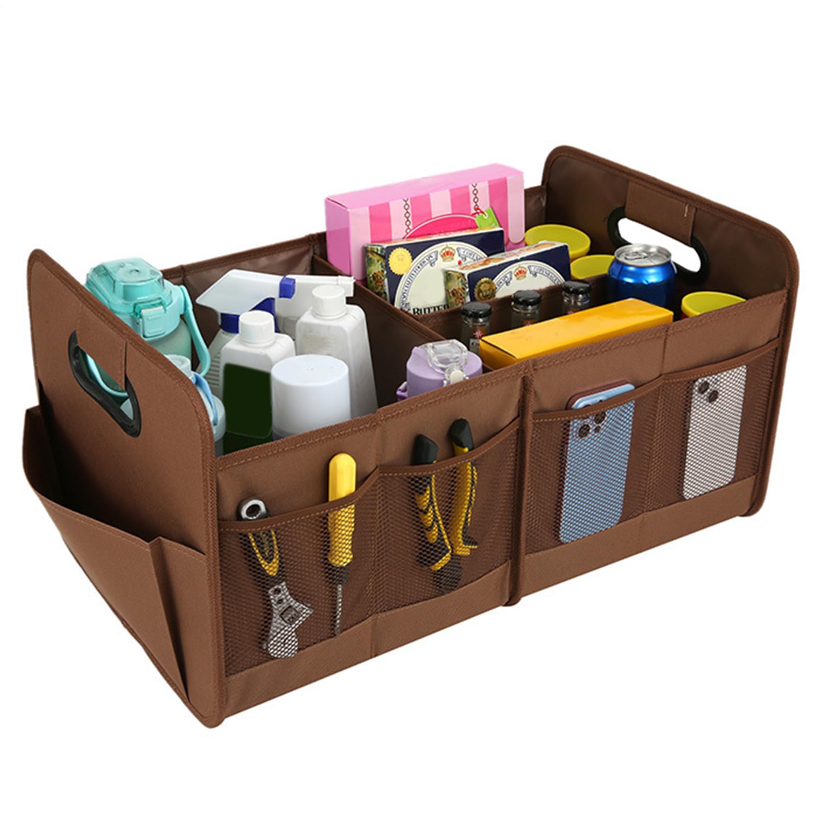 Organizador De Maletero De Coche Cesta Resistente de Oxford Plegable para