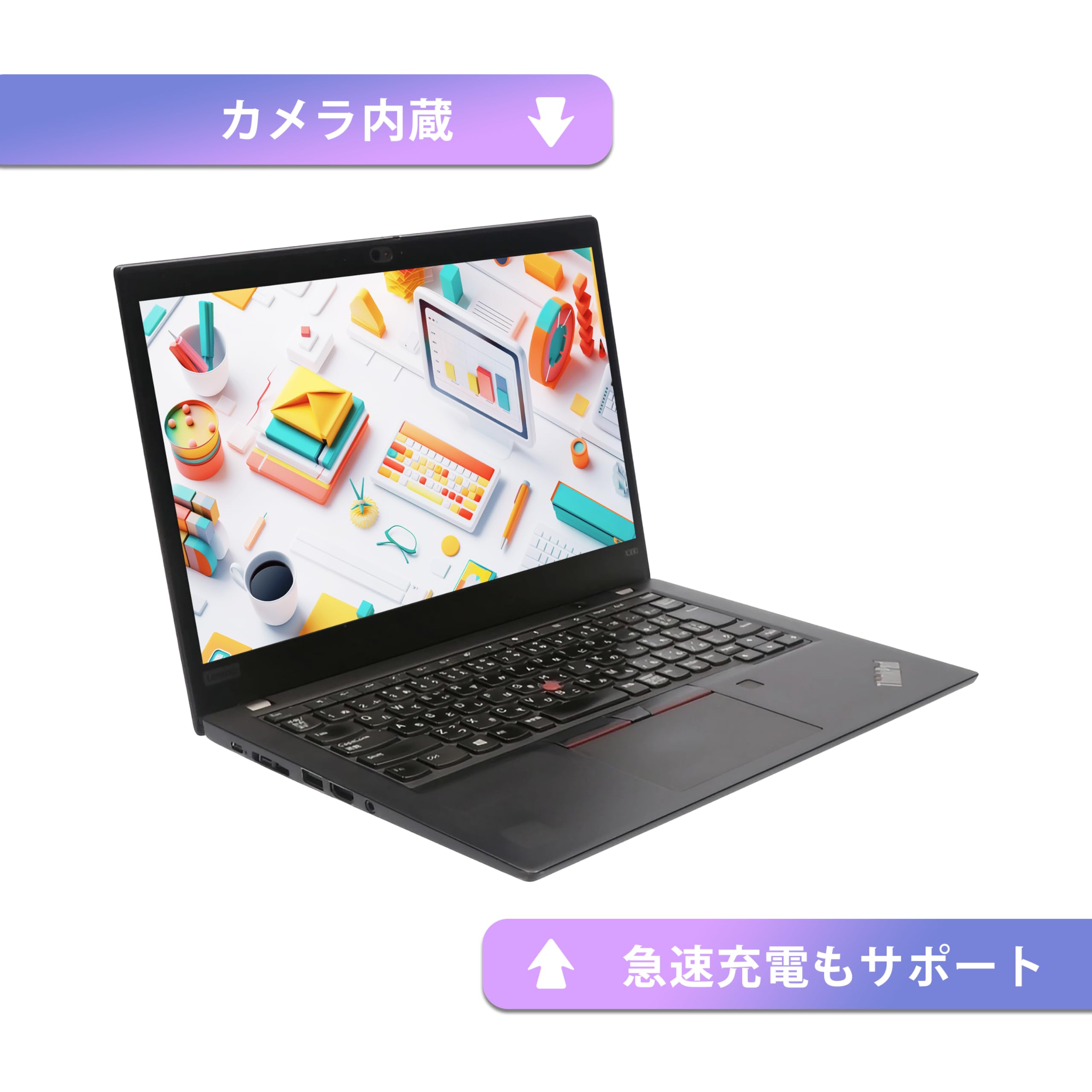 ※値段交渉可能※Lenovo ノートパソコンカメラ付500G Amazon.co.jp: 【整備済み品】 【 カメラ内蔵 置き場所便利 13