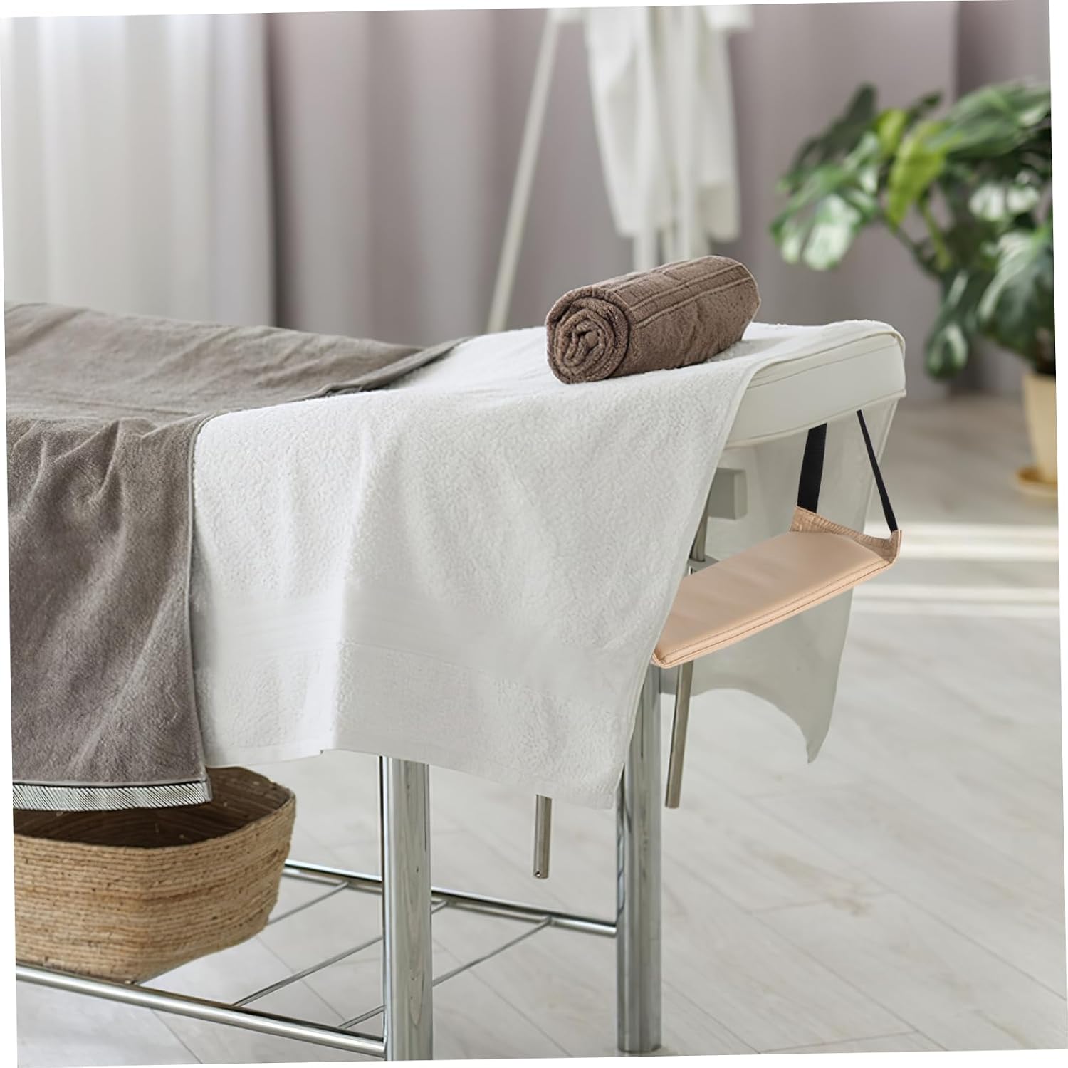 Beavorty Detachable Armrest Sling for Massage Bed Comfortable Support Accessory for Beauty and Massage Tables Easy Installation and Versatile Use