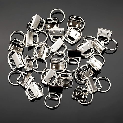 Vista 80 de SPEEDWOX Accesorios para llavero con anillo dividido, juego de correas para manualidades