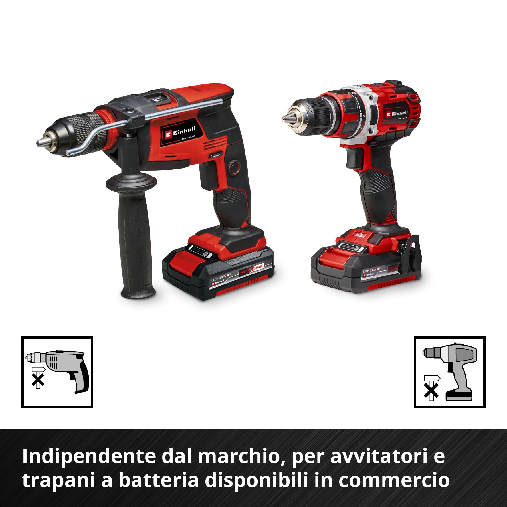 Original Einhell E-Case valigetta attrezzi 78 pezzi ristrutturazione (ristrutturazioni, punte trapano, inserti, utensile fughe, pinze, spatola, sega legno, chiave rullino, livella, valigetta sistema)