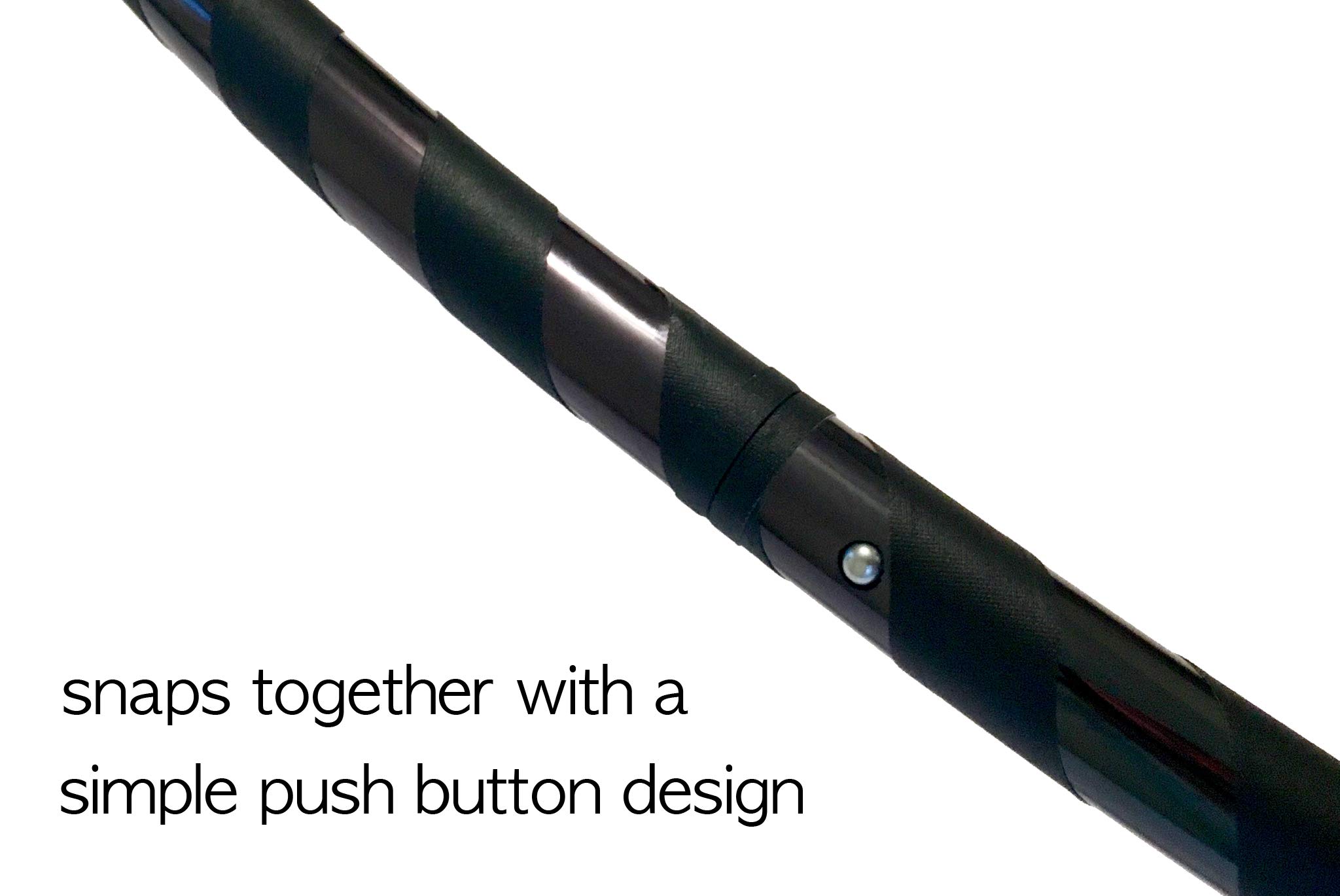 40" Black Beginner Exercise Hula Hoop for Fitness and Fun | Made for Adults | Weighs 1 Pound - Image 4