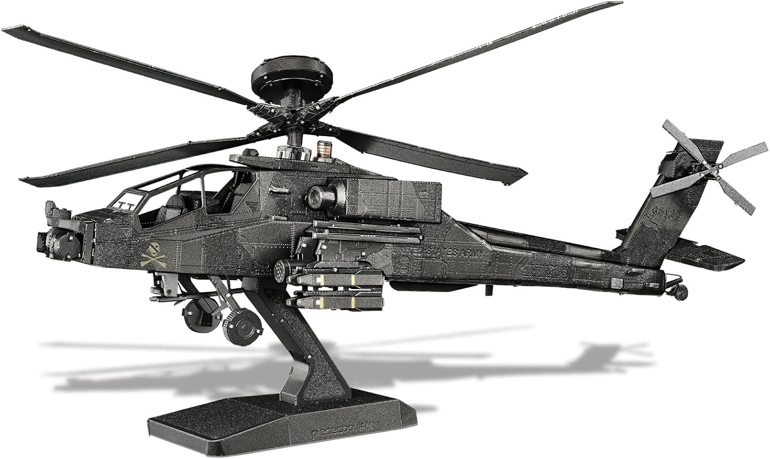 Piececool 3D Puzzles for Adults, American F-15 Fighter Metal Airplane Kit to Build, DIY Assembly Plane Model, Best Gifts for Military Enthusiasts, Desk Decor
