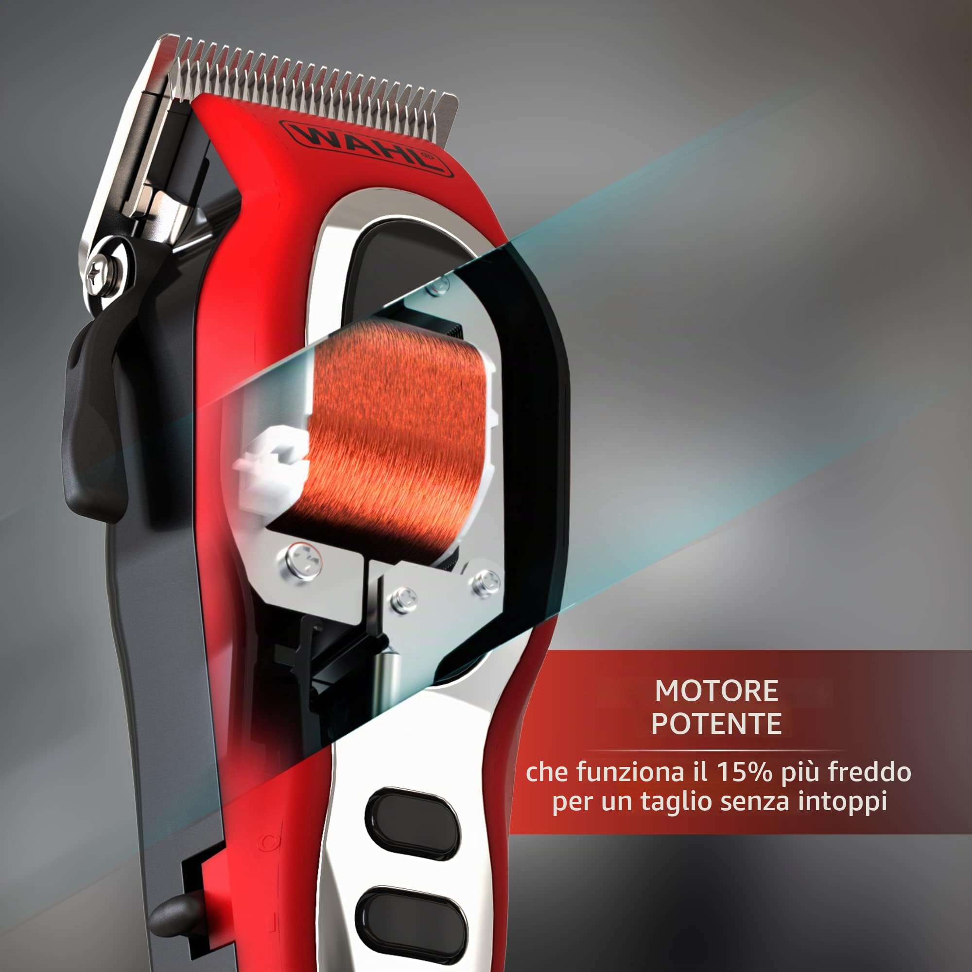 Wahl Tagliacapelli Fade Pro, Perfect Fade, Da Uomo, Rasoio Afro, Per Dissolvenza, Con Filo, Taglio Di Capelli A Casa