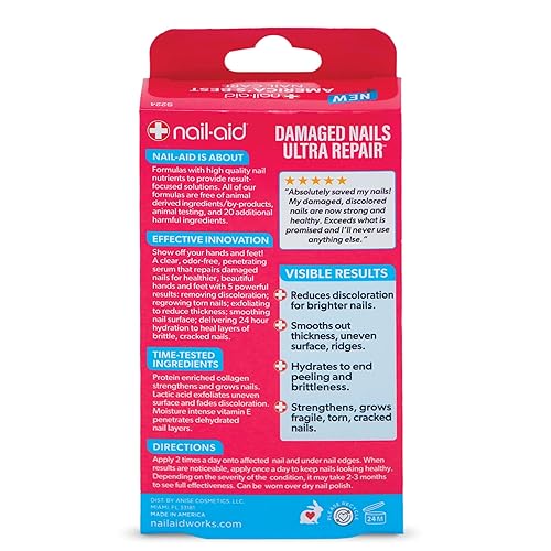 Miniatura 2 de Nail-Aid - Uñas dañadas 5 en 1 multireparación para uñas de las manos o los pies