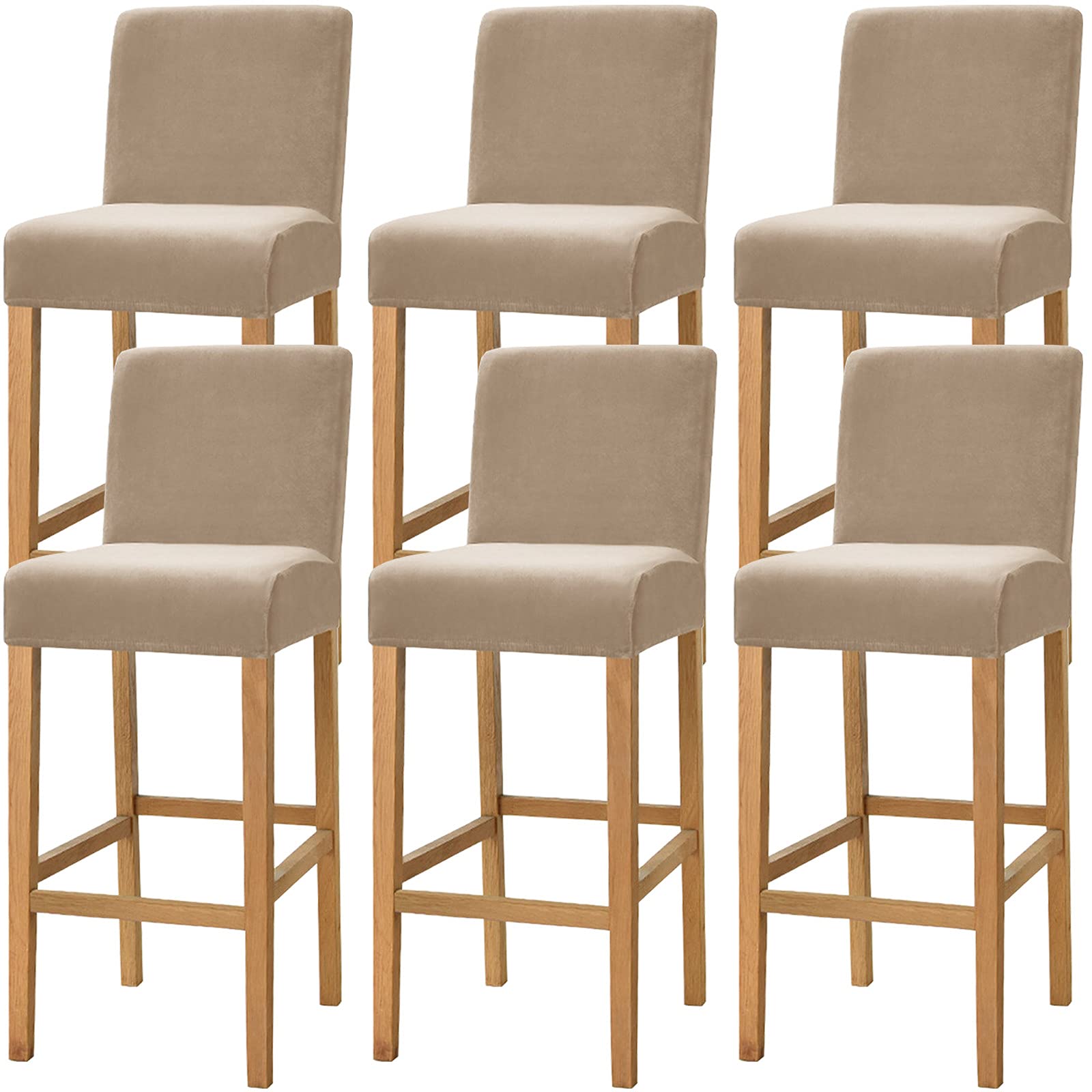 Housses de tabouret de bar en velours pour sublimer votre salle à manger ou café