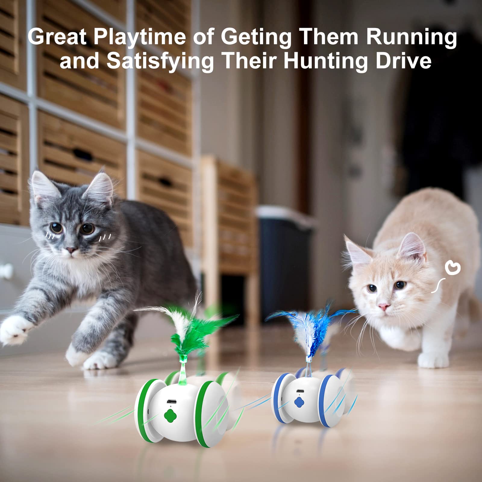 Purr-fectly Entertained: Top 10 Interactive Cat Toys for Endless Fun - DIY Interactive Cat Toys
