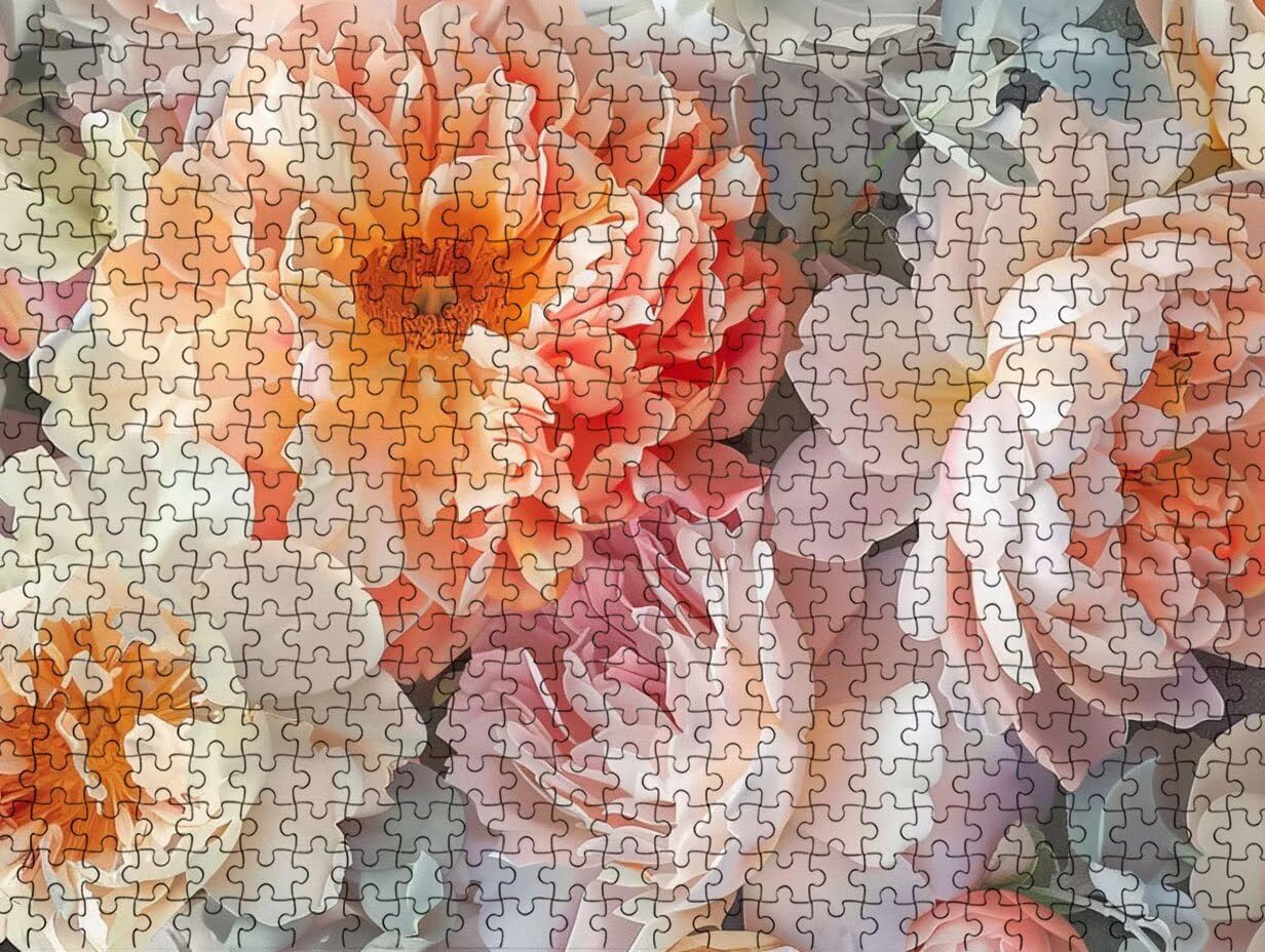 Puzzle dla dorosłych 4000, klasyczne puzzle, rośliny kwiaty LDYQS1-698