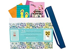 1487792 Hand Crafted All Occasion Cards, Multicolor, 18 x 0.5 x 25 cm