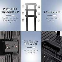 Amazon.co.jp: [GGQAAA] 大容量 荷物 トロリースーツケース 女性