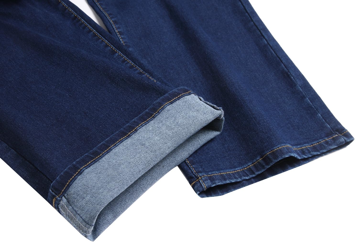 RANMCC Men's Baggy Jeans Loose Straight Fit Y2K Stretch Hip Hop Denim Casual Pants Jeans (Size 30-46)