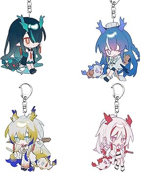 Amazon.co.jp: アークナイツ キーホルダー キビ リン シー ニェン 4個 Amazon.co.jp: アークナイツ キーホルダー キビ リン シー ニェン 4個