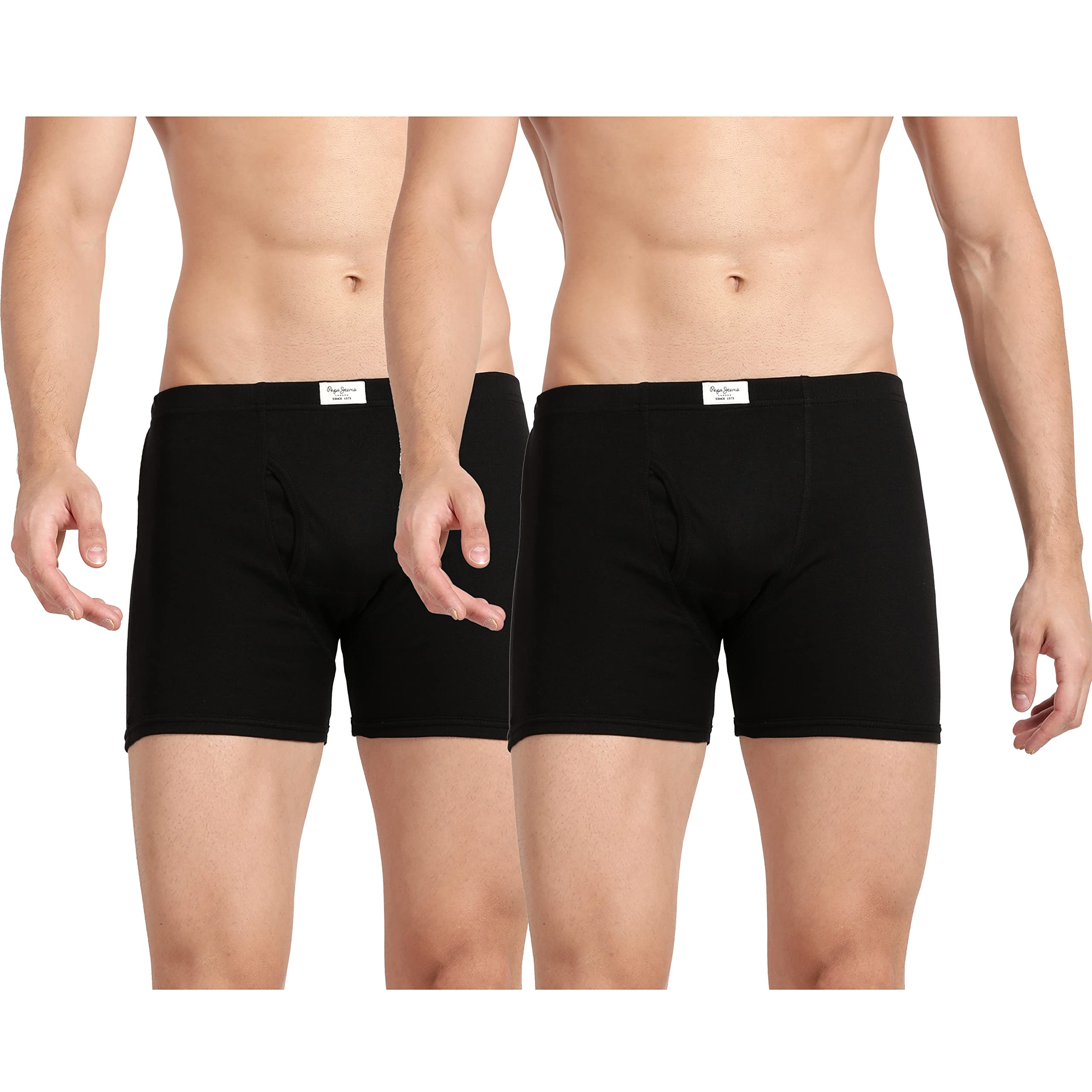 pepe jeans Men's Cotton Regular Solid Trunks-picture-41