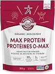 Manitoba Harvest Hemp Yeah! Organic Max Protein Powder, Unsweetened, 454g; with 20g protein and 4.5g Omegas 3&6 per Serving, Preservative Free, Non-GMO, Packaging May Vary