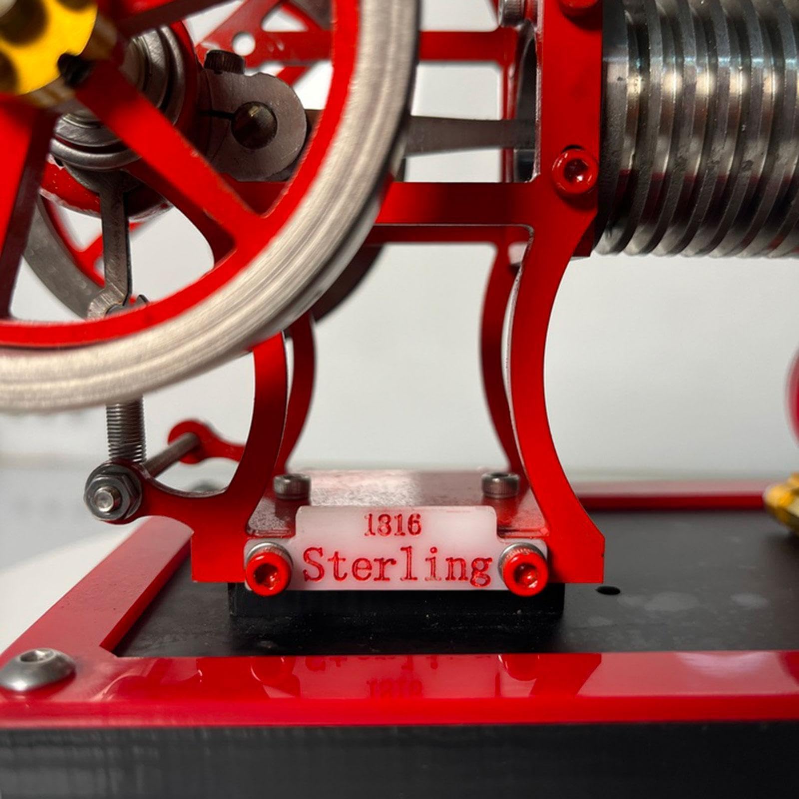 KIOALXZ Juguete educativo para niños con motor de succión de fuego, modelo de experimento científico de física para estudiantes, que fomenta la curiosidad científica y el