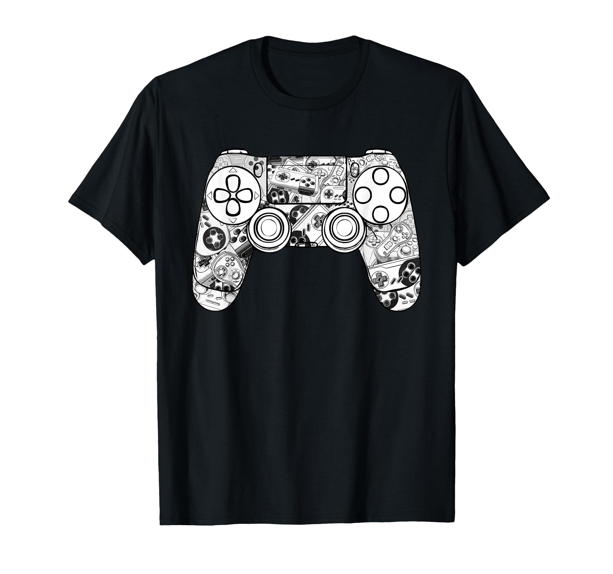 Gamer Shirt Gaming Shirts for Men Boys Video Game Controller T-Shirt