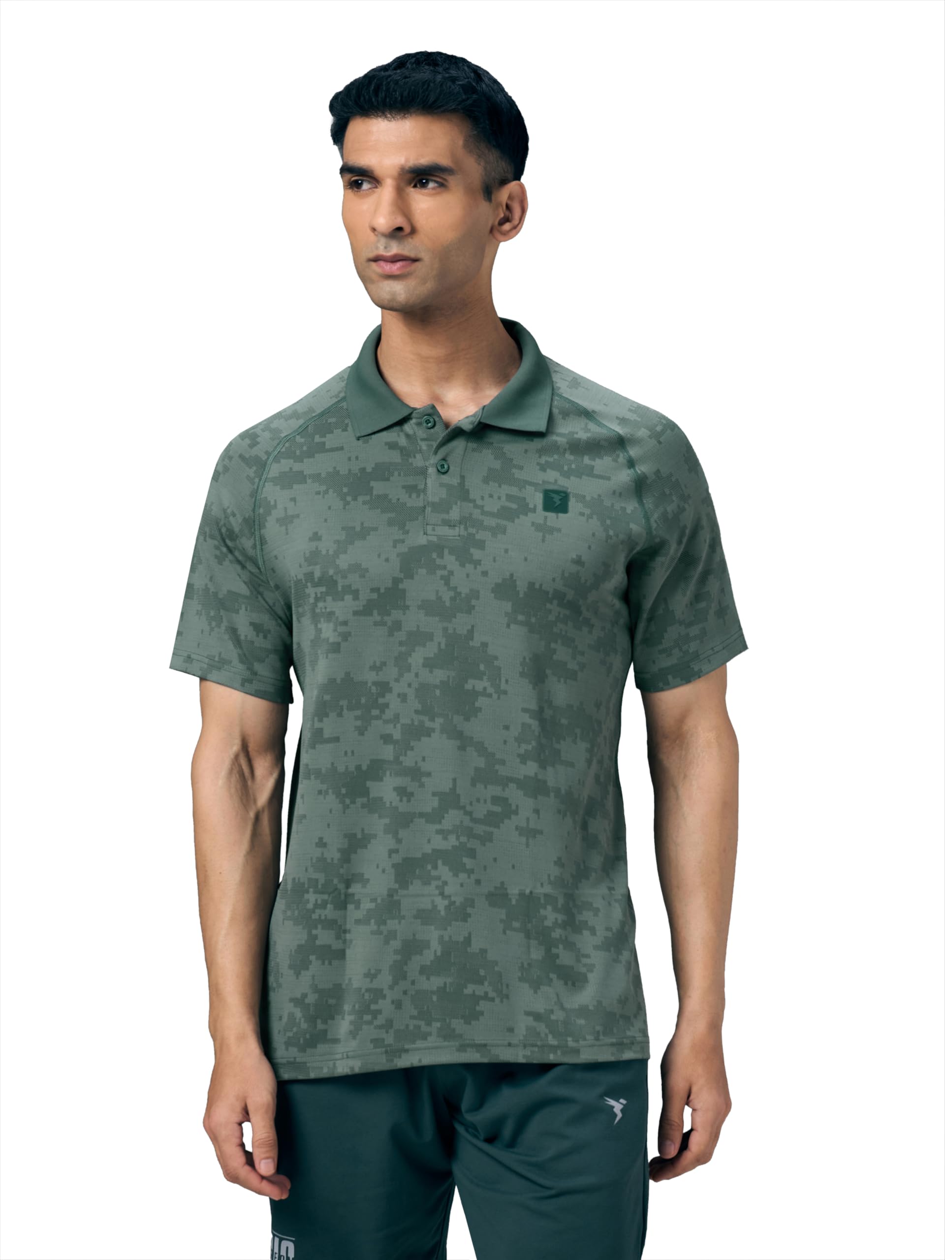 Men's Slim Fit Printed Half Sleeve Polo T-Shirt with Matpiq for Casual & Regular Use-image-39