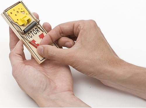 Miniatura 3 de Victor Trampa para ratones Easy Set M033 - Trampa para ratones de madera fácil de montar, precebada