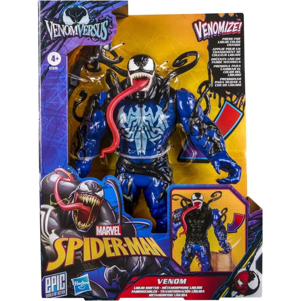Marvel Spider-Man Epic World of Action VenomVersus Venom Liquid