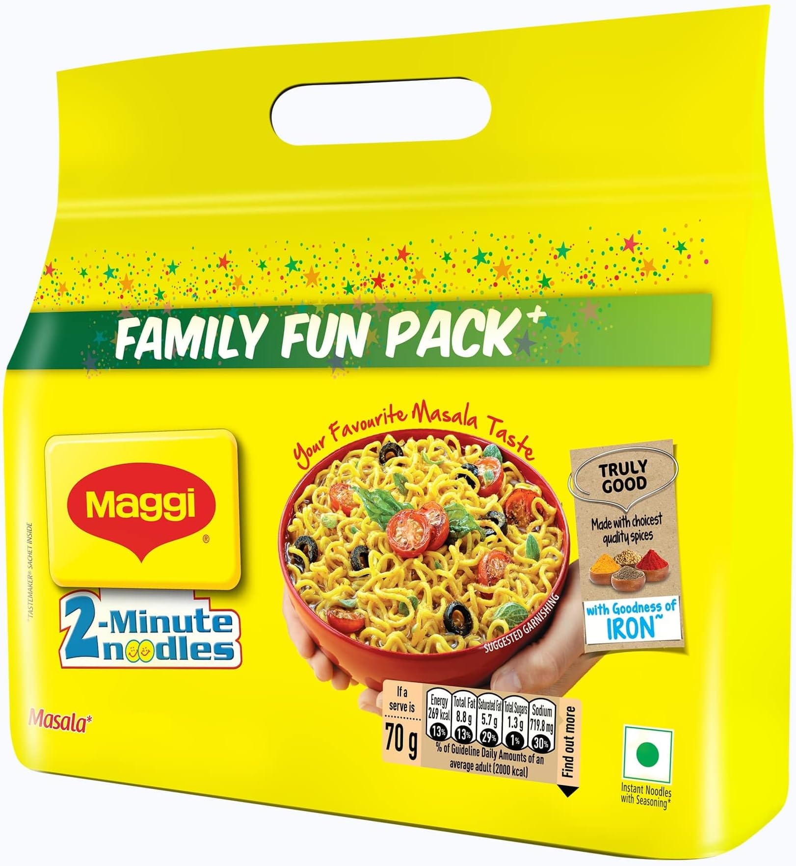 Maggi 2-Minute Instant Noodles - Masala, 560 gm