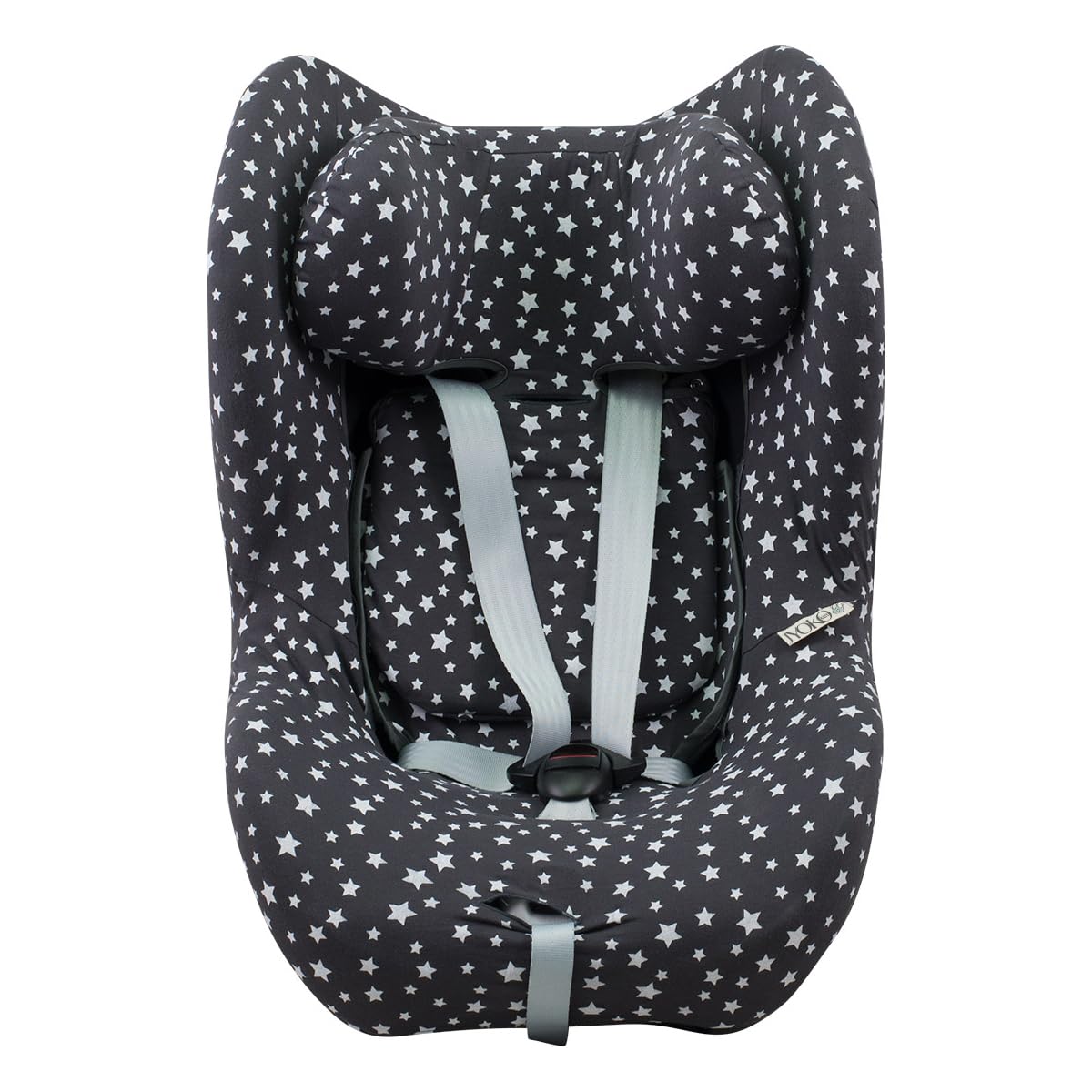 JYOKO KIDS Funda de Algodón para silla de coche Compatible con Cybex Sirona (G I-Size, M2 I-Size, GB Vaya I-Size, PICNIC VICHY) — view 15