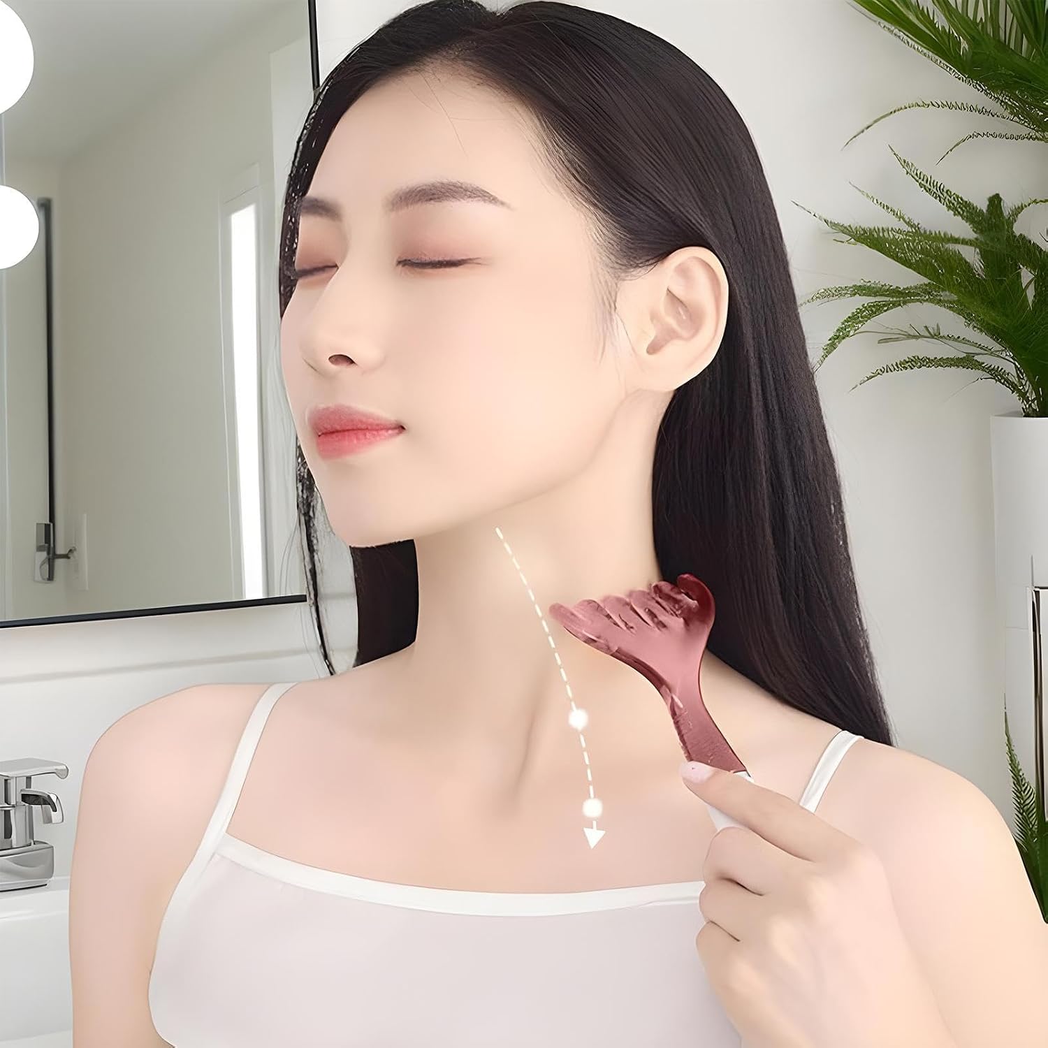Massager Comb,Multifunctional Ergonomic Massaging Aid - Head Scalp Massage Tool - for Men Women Teens Adults Senior Shower Spa Salon Home Traveling Bathroom Grooming Home