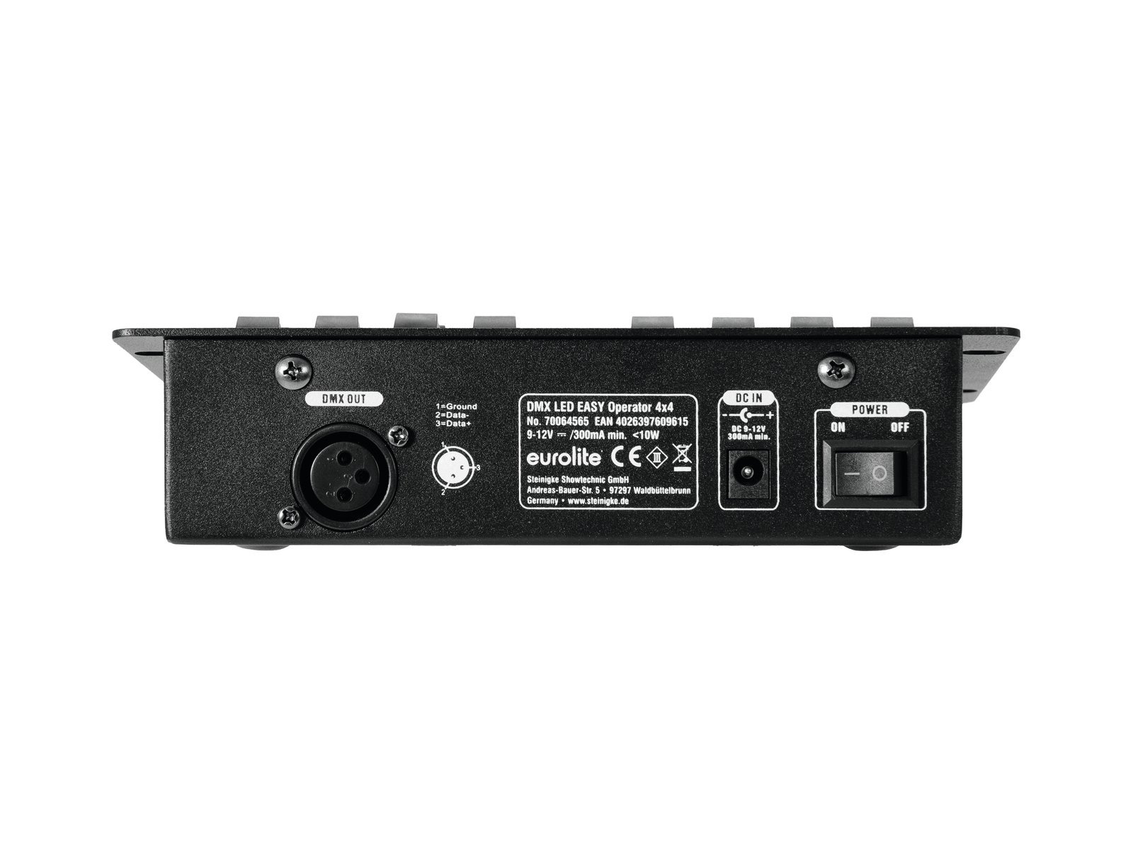 Controller DMX Eurolite Easy Operator 4x4 – Per Fari LED RGBW, Controllo Manuale E Musicale