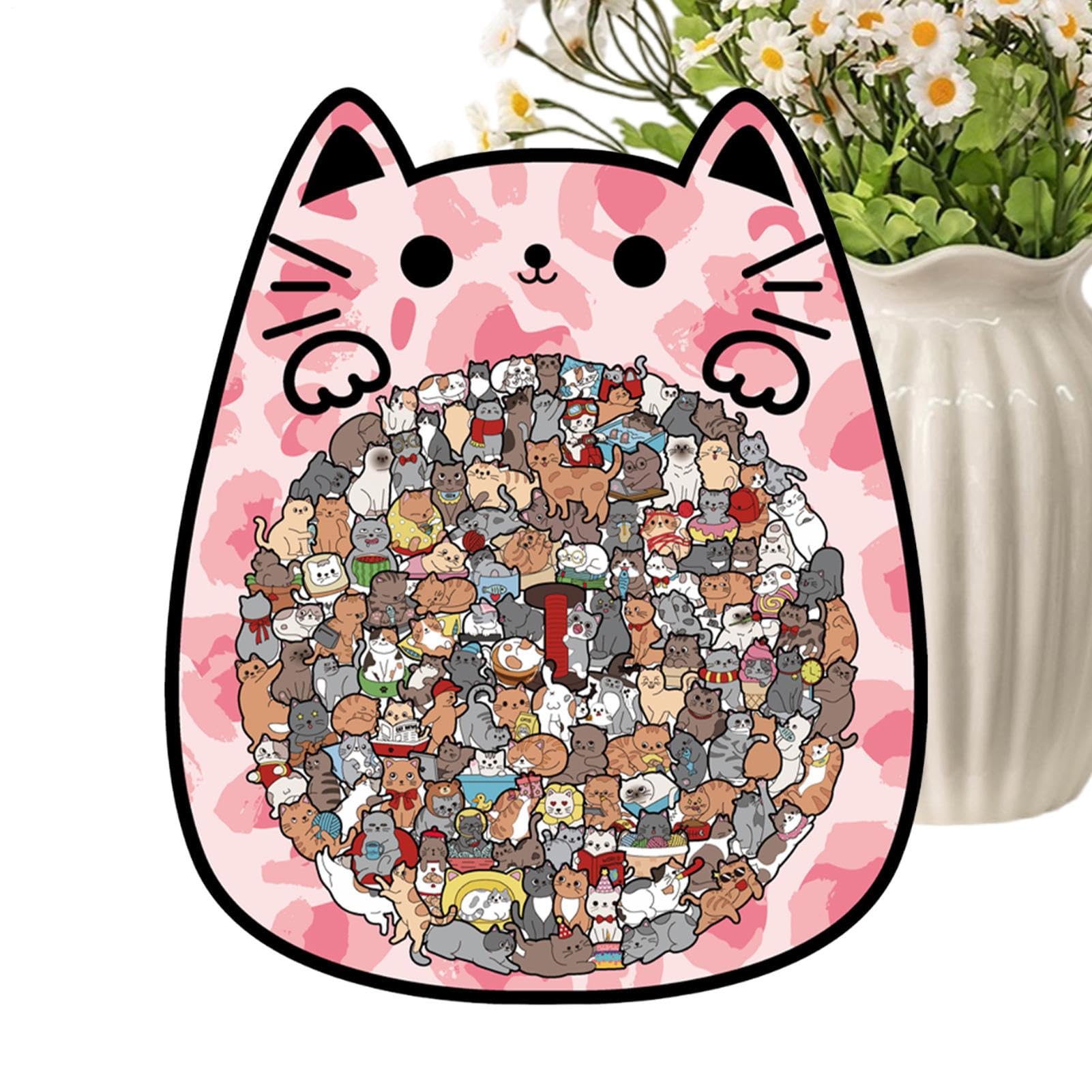 Drewniane puzzle, interakcja rodzic-dziecko i wczesna edukacja zabawka | Drewniane puzzle zwierząt dla dorosłych, dla kobiet, synów, córek i nastolatków