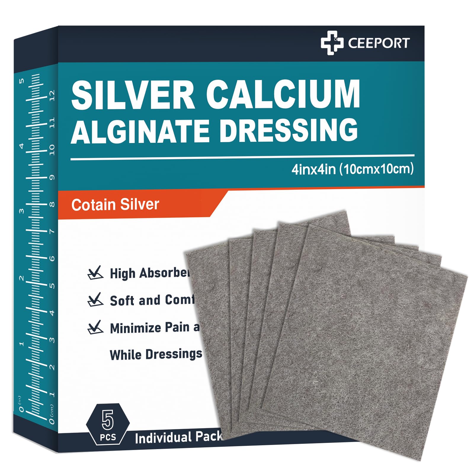 select silver wound dressing Dermarite SilverDerm7 Contact Layer Ionic Silver Dressing