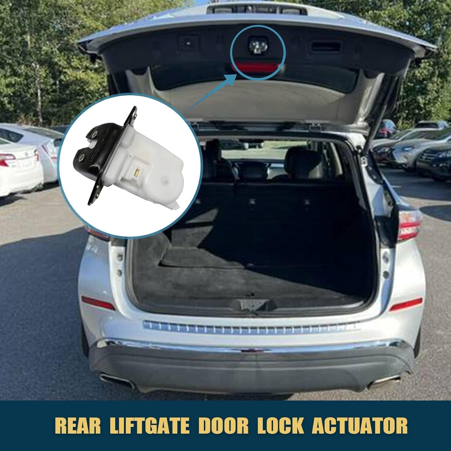 XQSMWF Liftgate Trunk Tailgate Door Lock Actuator Compatible with Nissan Pathfinder 2013 2014 2015 2016 2017 2018 90502-1AA0A 905021AA0A