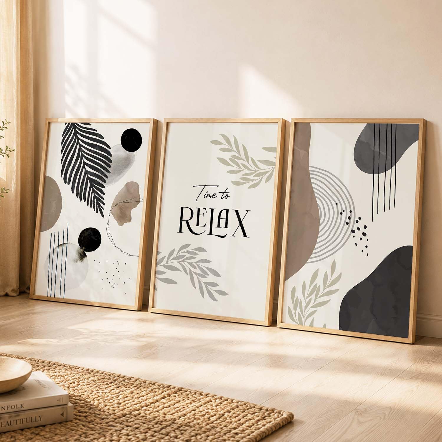 BOHO Wall Art Frames - Minimalist Home Decor -19 BOHO Wall Art Frames - Minimalist Home Decor -19
