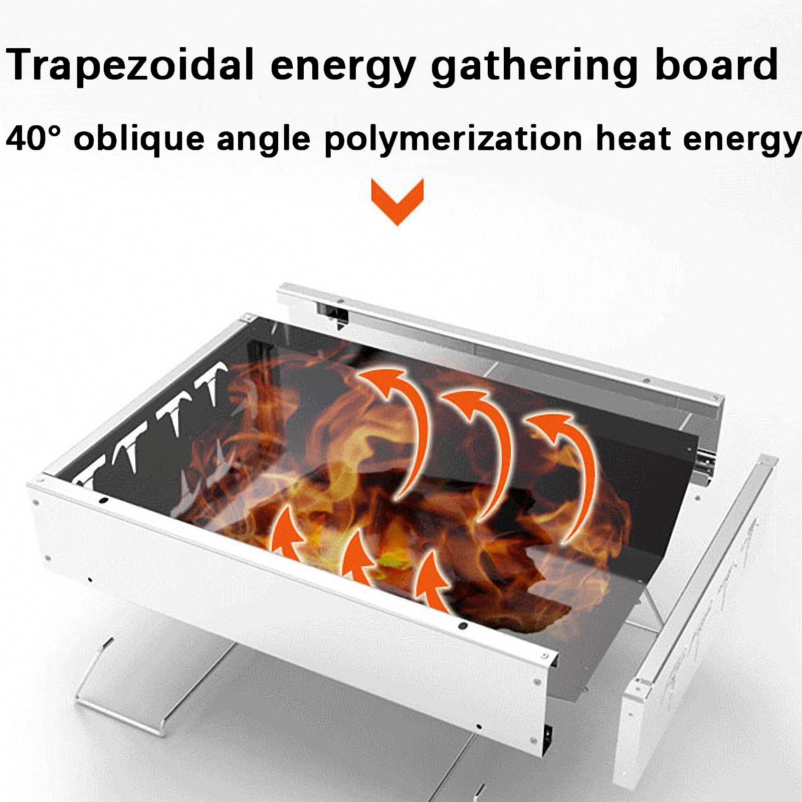 Parrilla de mesa de acero inoxidable, mini parrilla de barbacoa pequeña plegable para el hogar, parrilla de carbón portátil para picnic al aire libre para acampar,Style1,Size