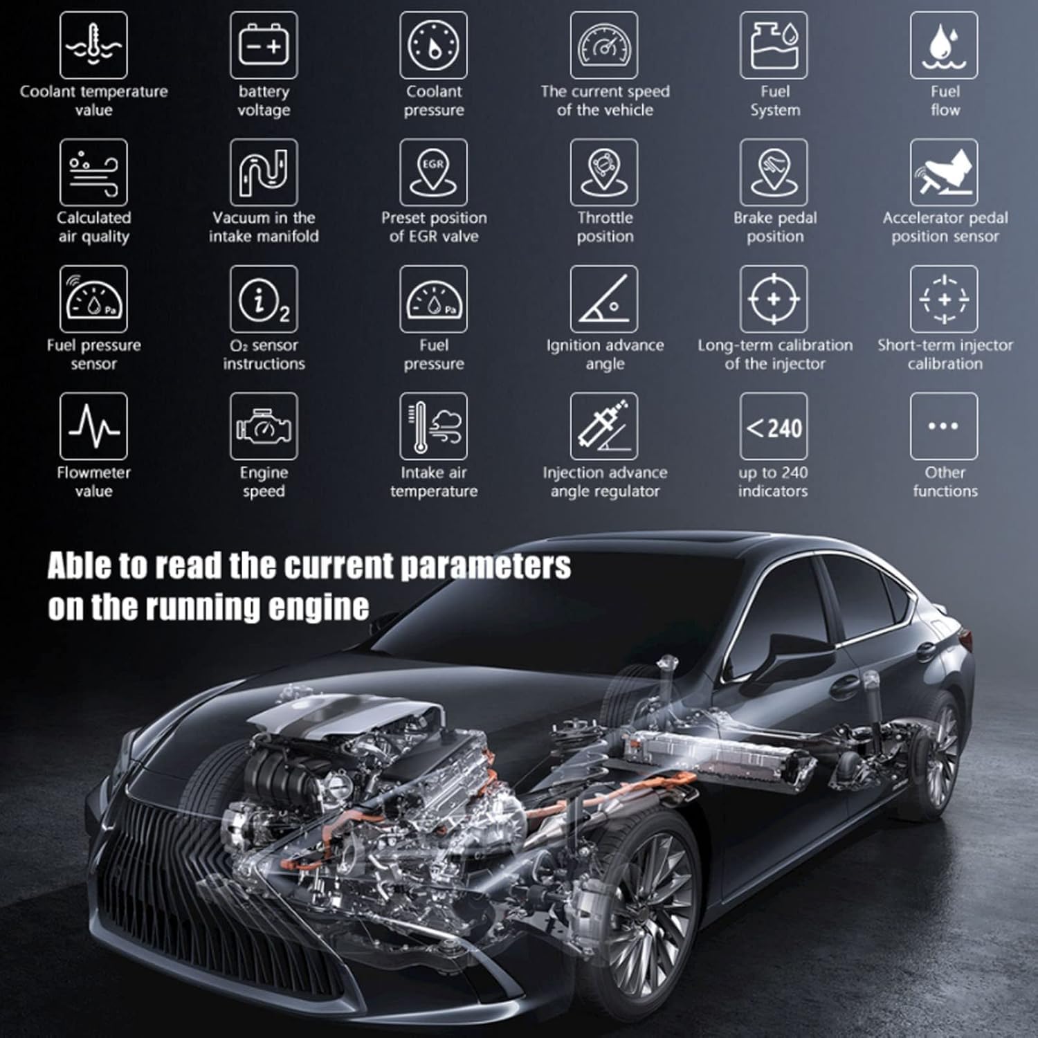 2020,23 Vci TCS VD-150 Aparato de Prueba de Diagnóstico, Lector de Códigos OBD2 con Bluetooth, Herramienta de Diagnóstico Keygen 2021.11 con CD para Coches y Camiones