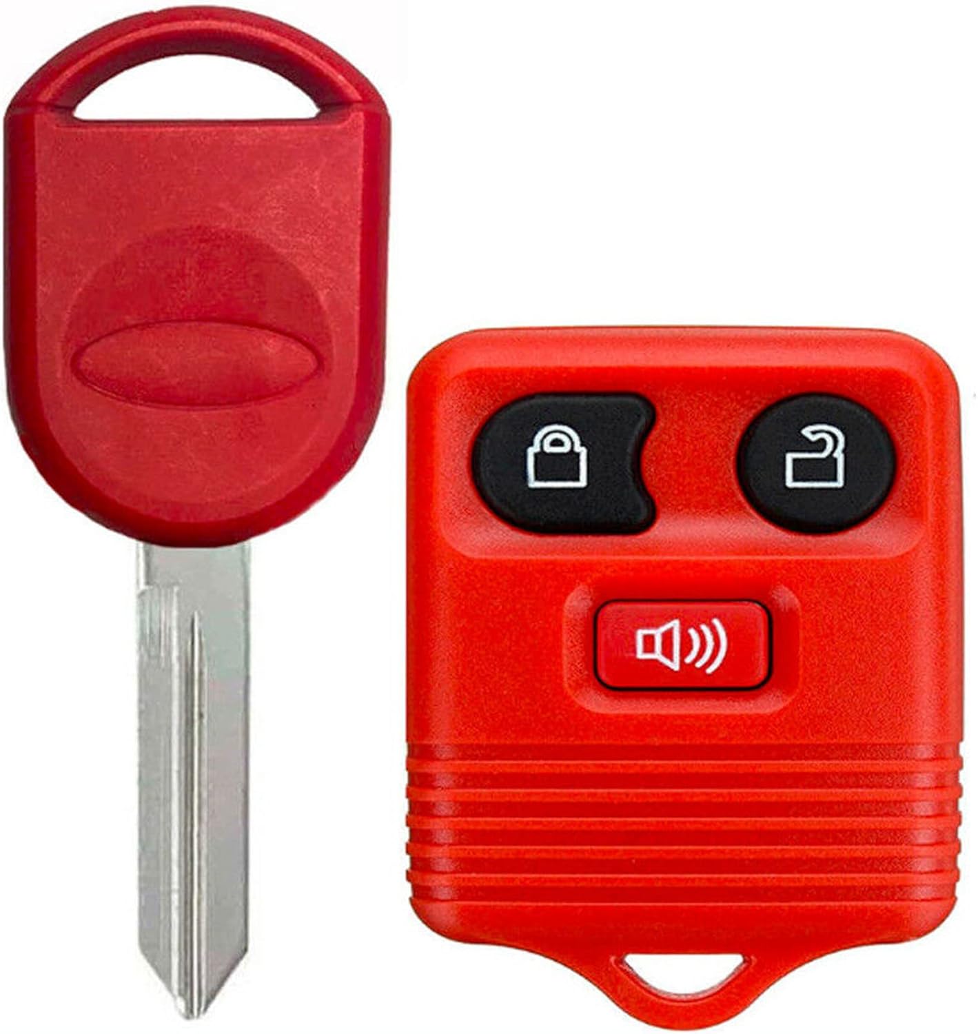 1x New Replacement Keyless Remote Key Fob Compatible with & Fits for Ford Lincoln Mazda Mercury 80 chip