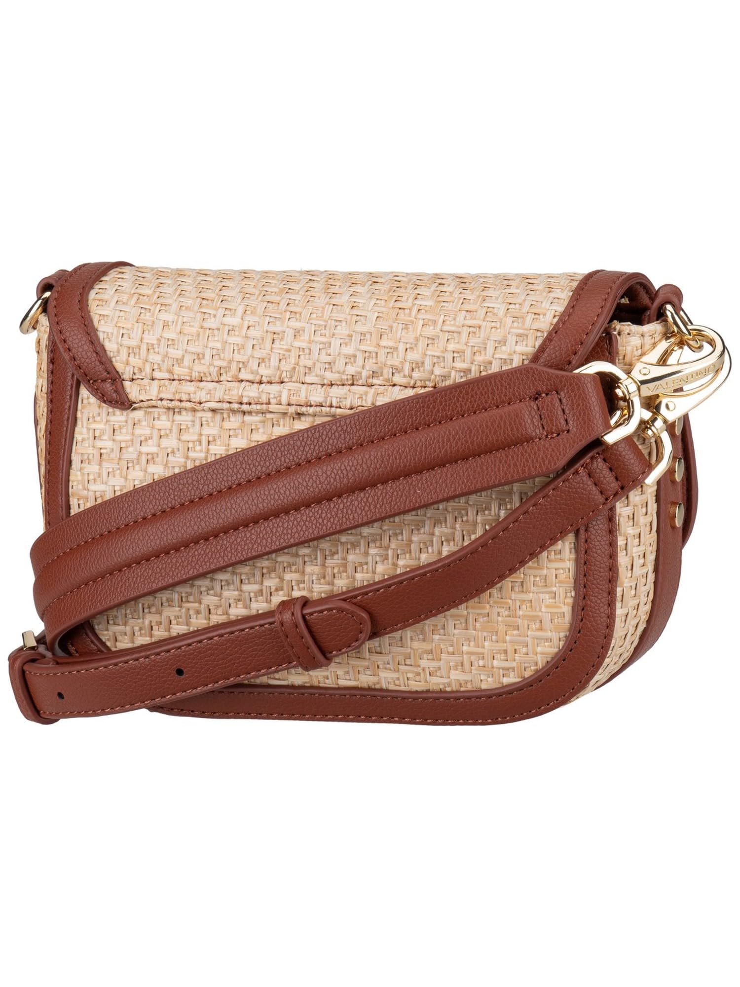 Valentino bolso de hombro bolso bandolera Demetra Flap Bag Naturale/Cuoio beige