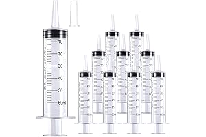 10 Pack 60ml Syringe - Catheter Tip