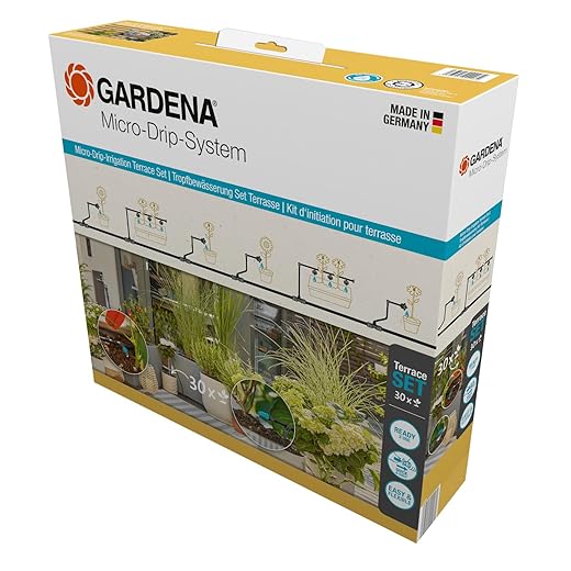 Gardena Micro-Drip-Irrigation Terrace Set (30 Plants)