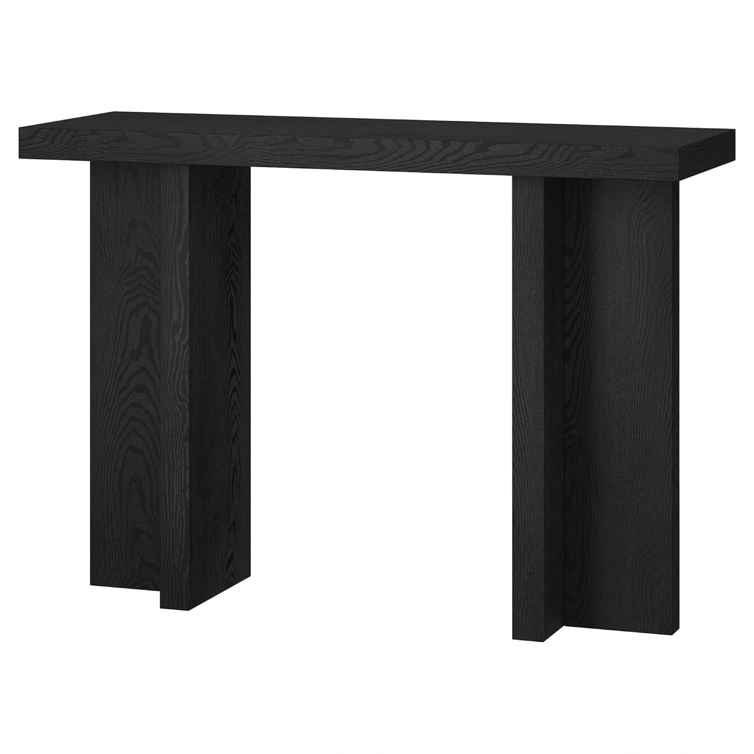 Henn&Hart Dimitra Console Table, 42" Wide, Black