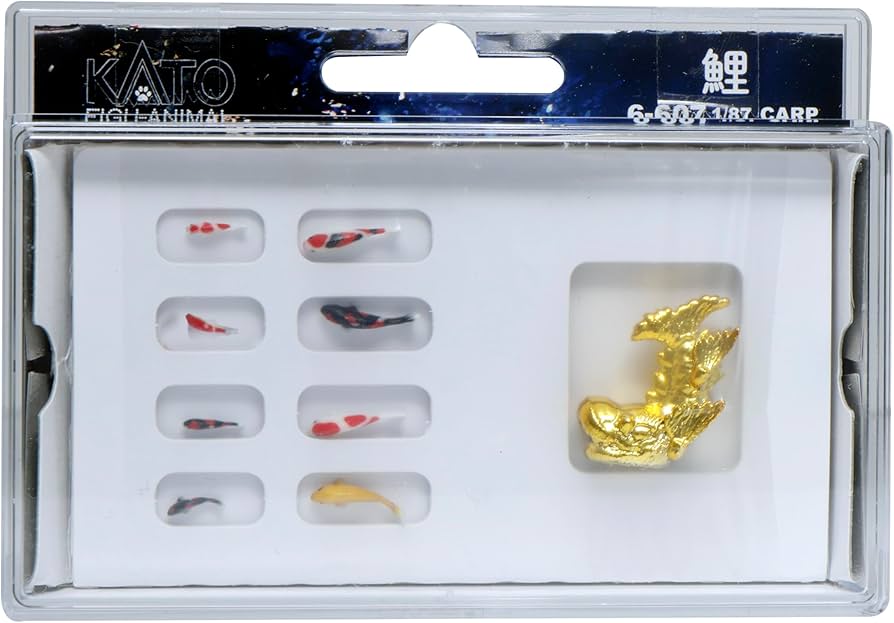祝い鯉 Amazon | KATO 1/87 鯉 6-607 ジオラマ用品 | 鉄道模型 通販