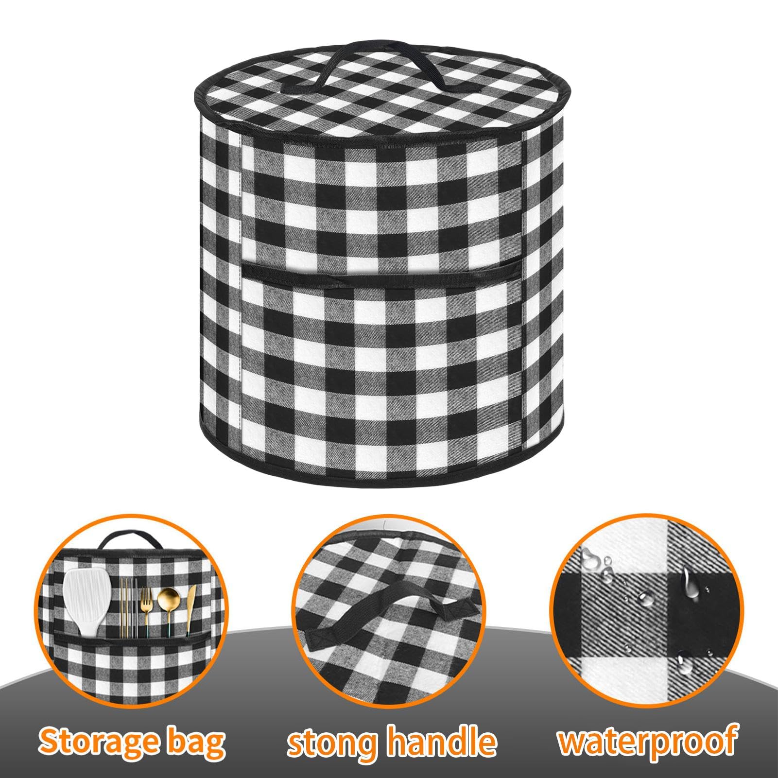 Air Fryer Abdeckung - Staubschutzhaube Mit Tasche Für Küchengeräte