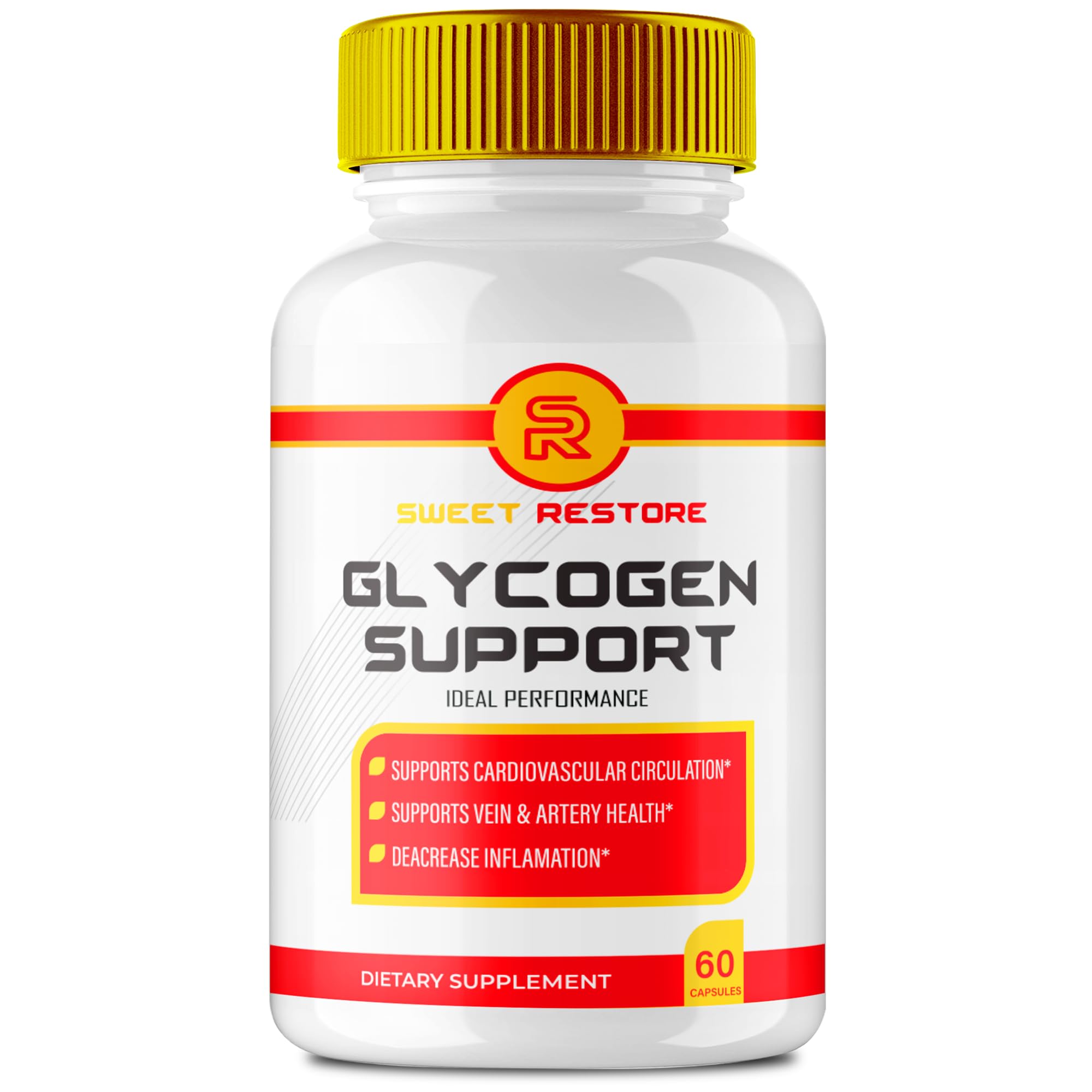 Sweet Restore Capsules, SweetRestore Support Formula Supplement Pills - Maximum Strength Sweet Restore Health & Wellness All Natural Formula, Official Sweet Restore Capsules Reviews (60 Capsules)